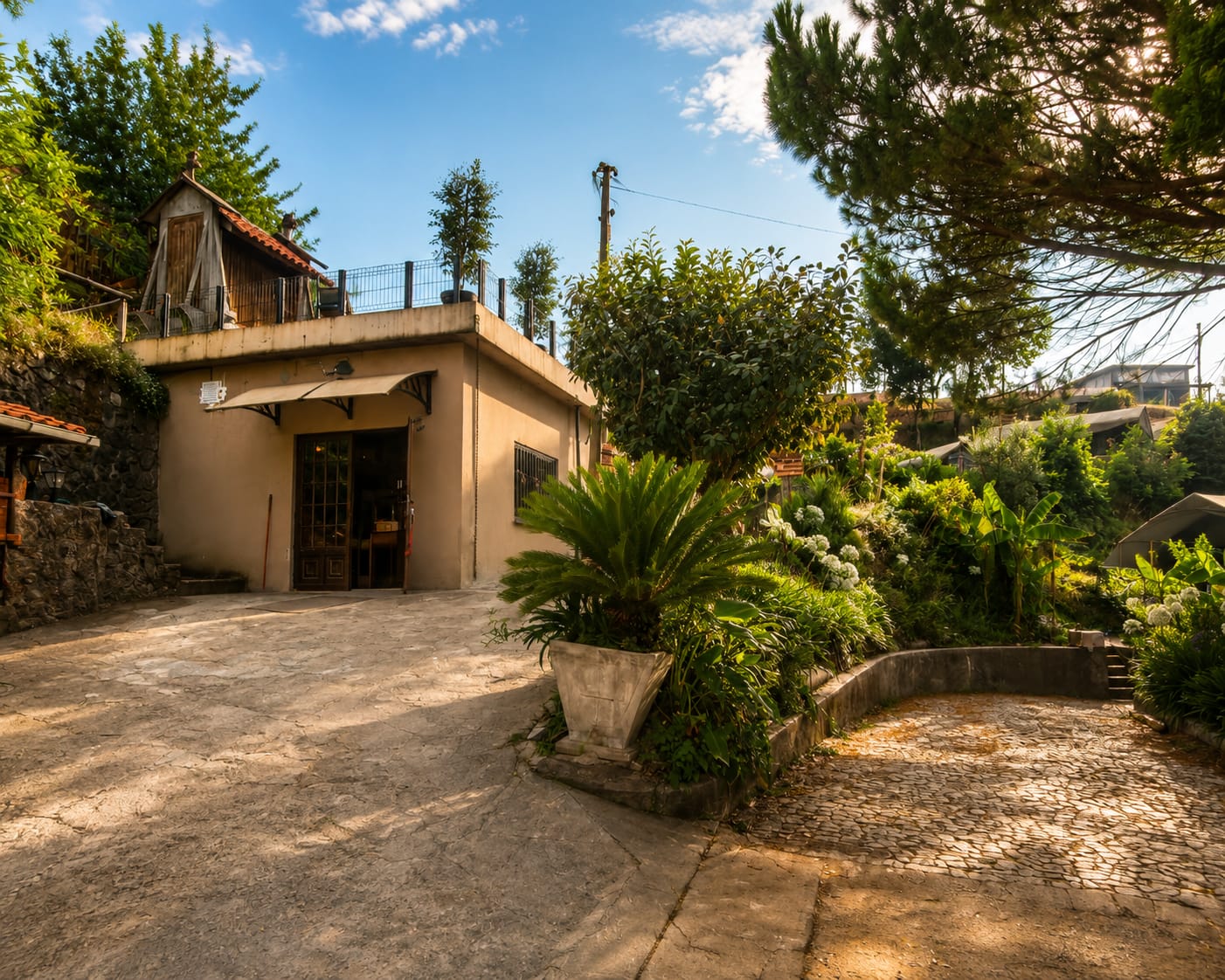 Entrada do Safari Glamping em Vieira do Minho