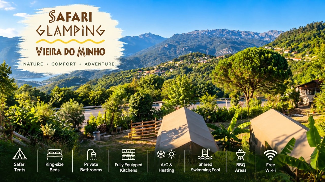 Safari Glamping — pré-visualização do vídeo no YouTube